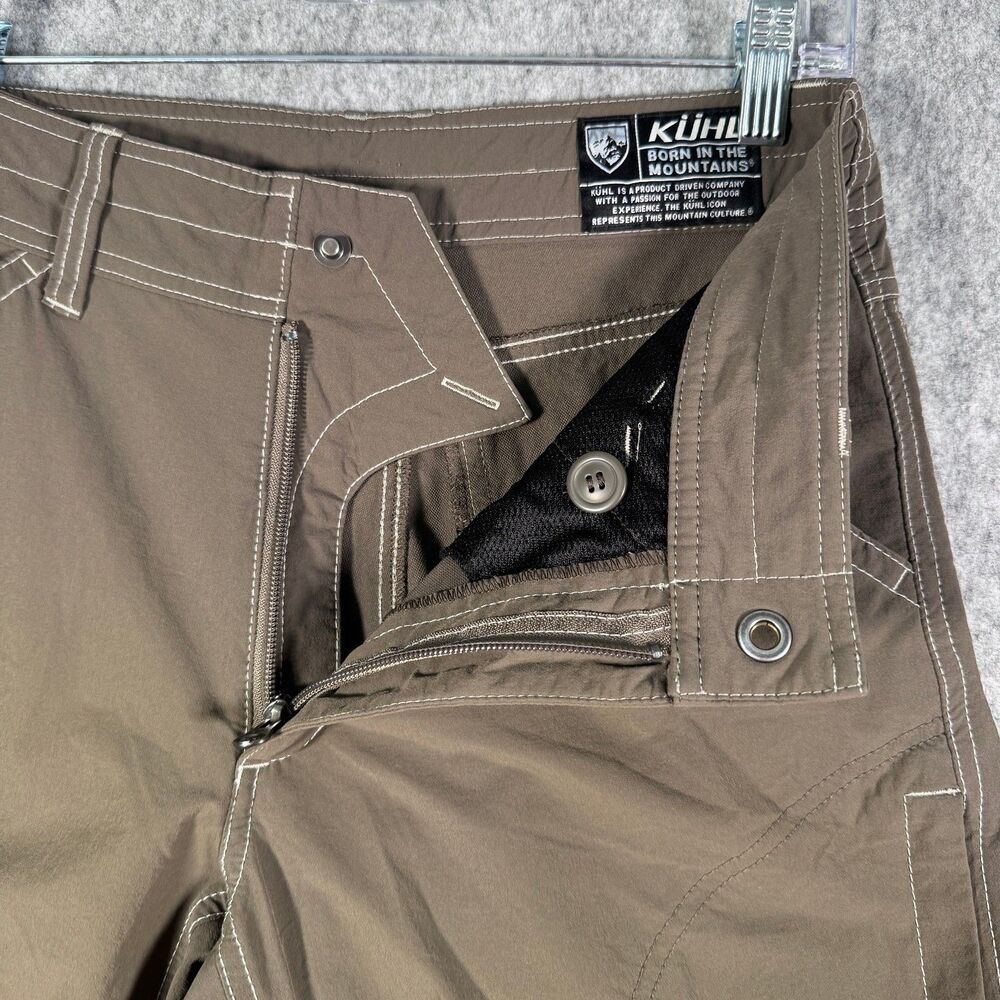 Kuhl Shorts Mens Size 30 x 11 Brown Cargo Ramblr Outdoor Hiking Performance - Picture 7 of 14